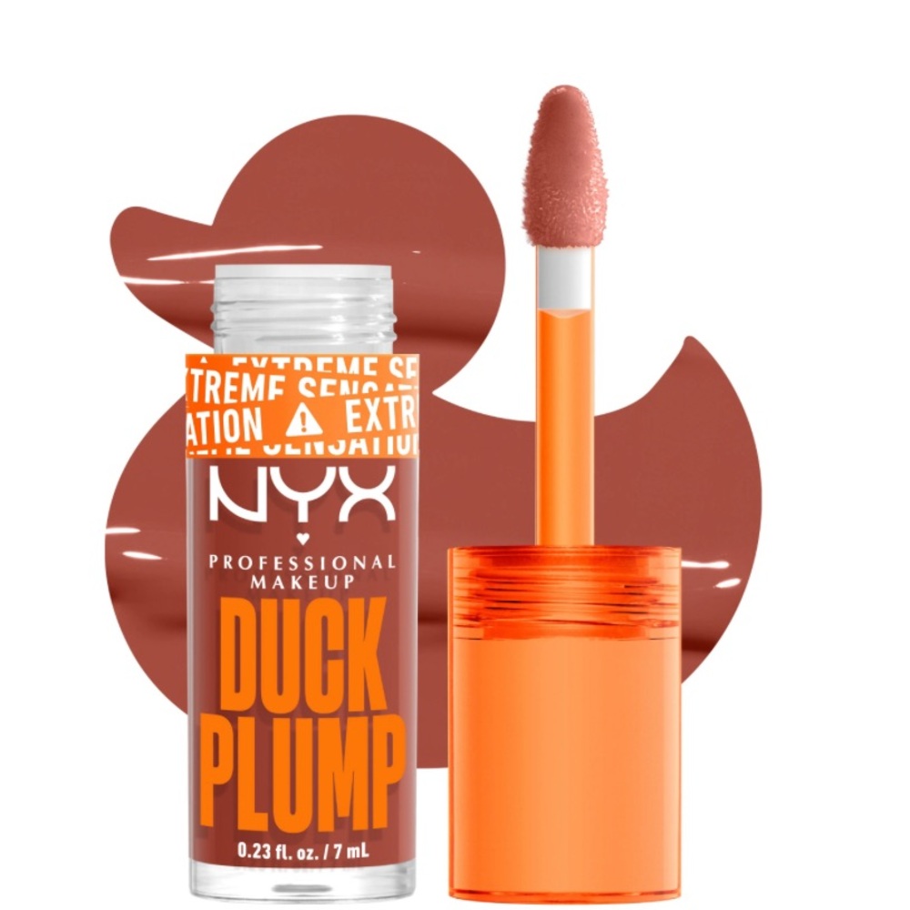 NYX Duck Plump Lip Gloss - Brown of Applause